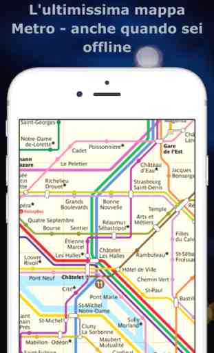 Mappa della Metro di Parigi 2