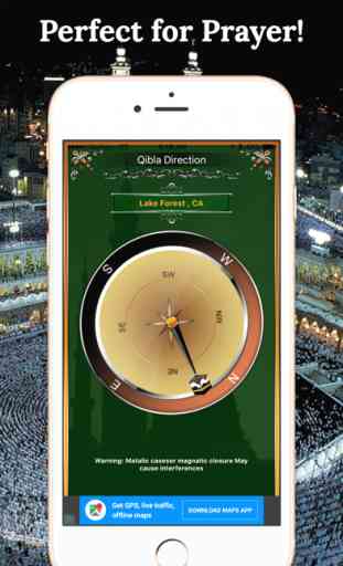Qibla Compass-Find Maccah 4