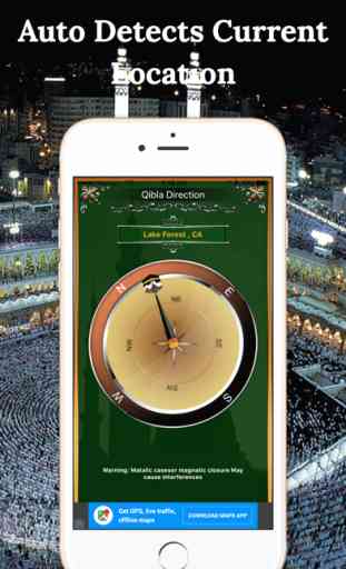 Qibla Compass-Perfect Maccah Trova 3