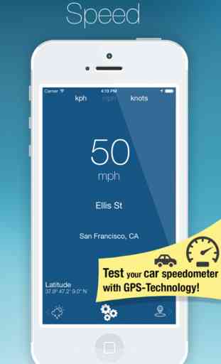 SpeedMeter - GPS Tachimetro e un app meteo 1