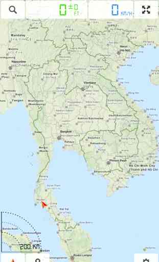 Thailandia - Mappe offline & Navigatore GPS 1