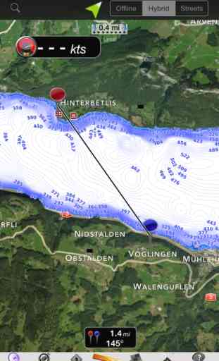 Lago di Walenstadt GPS Carta 3