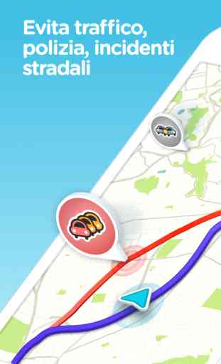 Waze GPS & Traffico live 1