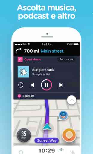Waze GPS & Traffico live 4