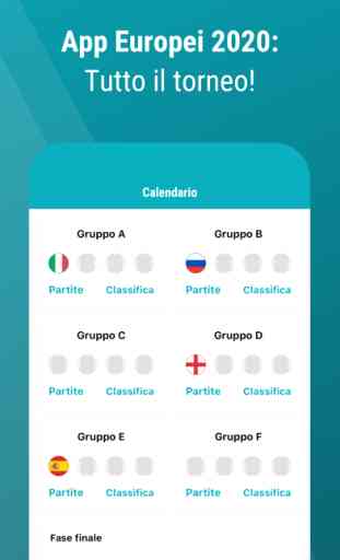 App Europei 2020 - GoalAlert 1