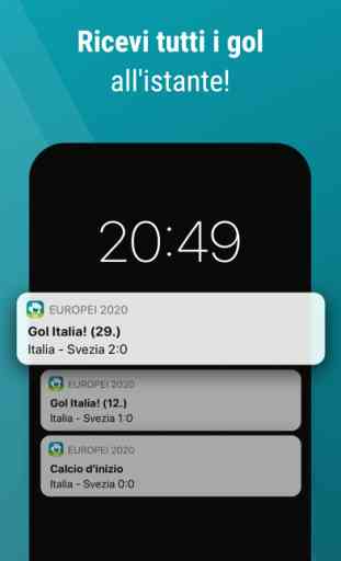 App Europei 2020 - GoalAlert 2