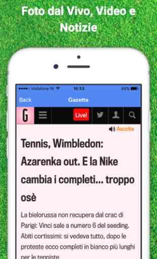 Livescore per Wimbledon 2017 Risultati App 2