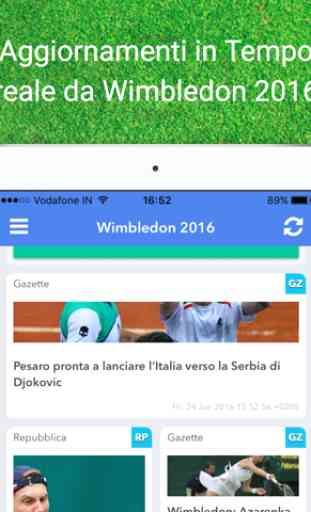 Livescore per Wimbledon 2017 Risultati App 3
