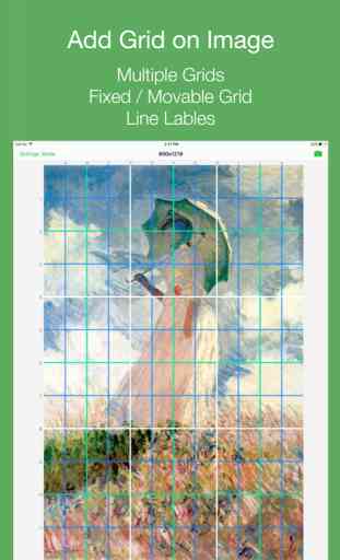 Grid # - griglia su immagine 4