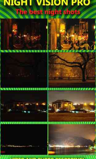 Night Vision Camera - vero! HDR - vedere al buio (reale NightVision in modalità Low Light) occhiali verdi binocolo con zoom (video, foto) e segreto cartella pro 1