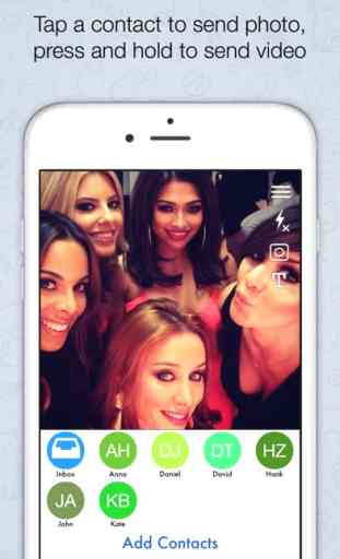 QuikChat dopo Luce Selfie cam 1