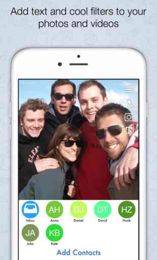 QuikChat dopo Luce Selfie cam 3