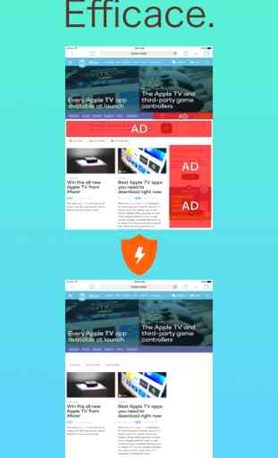 Ad Vinci Plus- Pubblicità e blocco del tracking per il browser Web Safari 1