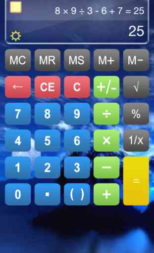 Calcolatrice HD % Gratis - Base Calculater App Pro con la Formula Display & Notevole Nastro di carta per iPad , iPhone e iPod 2
