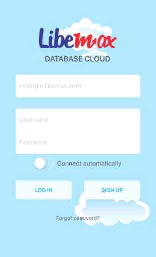 Libemax, Database online cloud 1