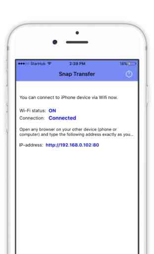 Snap Transfer - ShareIt Video Downloader Contatti, File, Foto, Mp3 Manager Sync tramite Wi-Fi a scatto 3