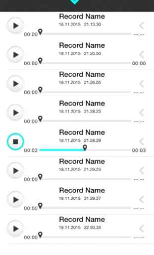 Registratore vocale Super per iPhone, Registra le vostre riunioni. Miglior Audio Recorder 4