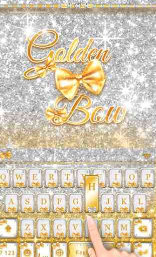 Golden Bow Tema Tastiera 2