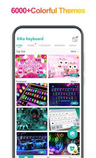 iKeyboard -GIF keyboard,Funny Emoji, FREE Stickers 2