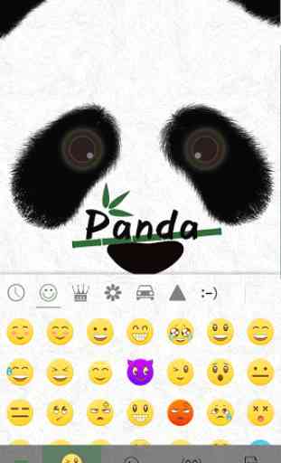 Nuovo tema Cute Panda per Tastiera 2