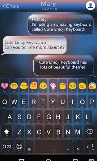 Smile Emoji Keyboard Theme 1