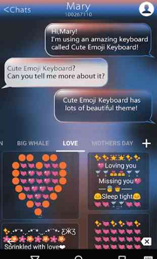 Smile Emoji Keyboard Theme 4