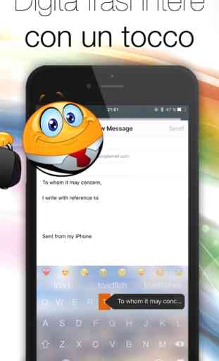 Tastiera chat - Tastiera colorata animata con sfondi fotografici HD, caratteri fantasiosi e nuovi emoji per messaggistica WhatsApp, Facebook... 3