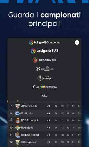 La Liga: App di calcio 4