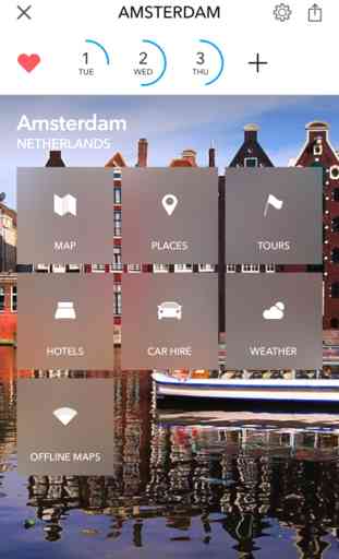 Amsterdam - Mappa offline e guida della città 1