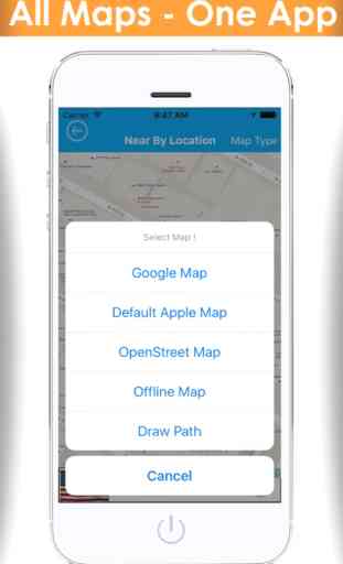 Nearby places search plus offline city maps - Find & navigate to all the attractions around you 2