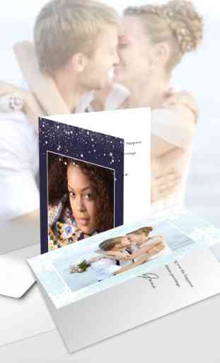 Crea cartoline e biglietti d'auguri personalizzati, stampa, ordina e invia facilmente le cartoline con myvukee Postcard™ 3