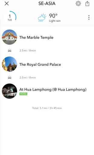 Pianificatore, guida di viaggio e mappa offline per Thailandia, Indonesia, Malaysia, India, Cambogia, Vietnam e Singapore 4