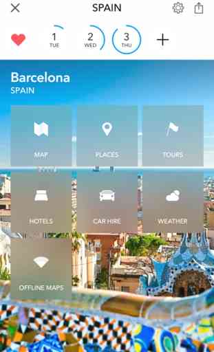 Trip planner Spagna & Portogallo di Tripomatic, guide turistiche e mappe offline 1