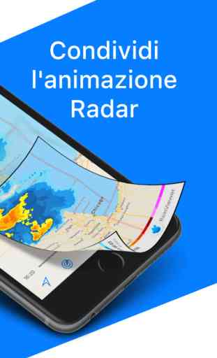 Radar meteorologico RainViewer 4