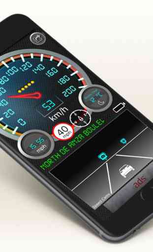Tachimetro mph / kmh GPS 3