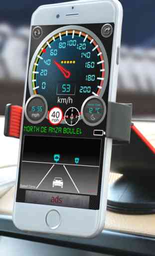 Tachimetro mph / kmh GPS 4