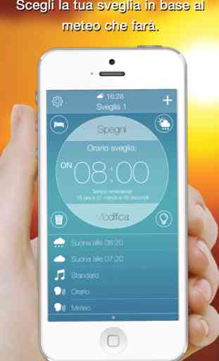 Genius Alarm - Sveglia Meteo Intelligente, inserisci più sveglie in base al meteo che farà! 1
