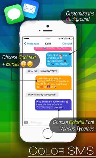Color SMS free 1