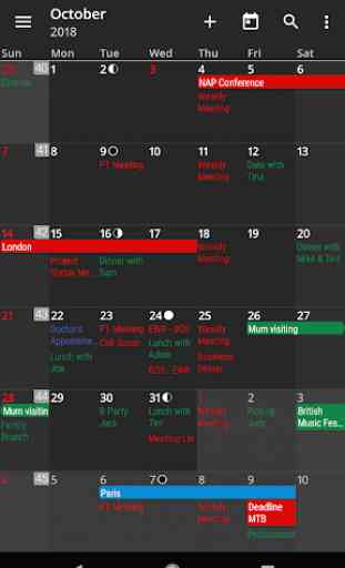 aCalendar+ Calendar & Tasks 3