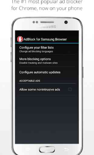 AdBlock for Samsung Internet 3