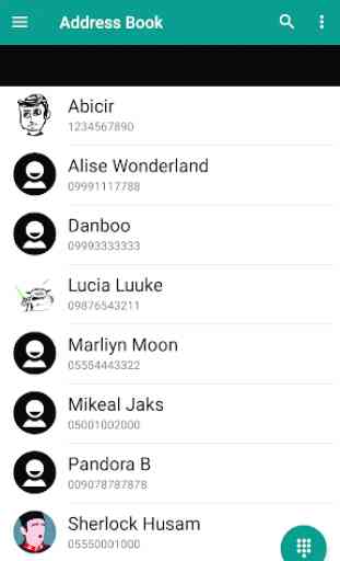 Address Book and Contacts 1