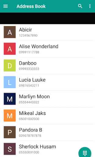 Address Book and Contacts 4