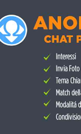 AnonyChat - Chat per Omegle 1