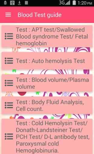 Blood Test guide 3
