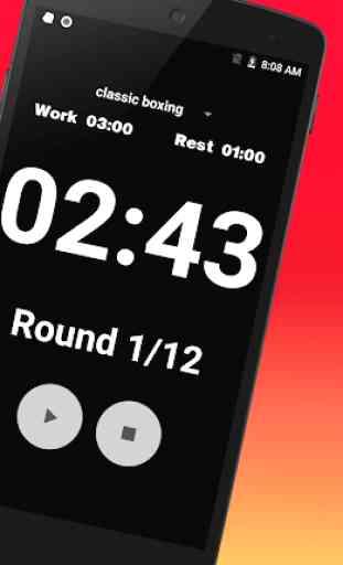 Boxing Interval Timer 2