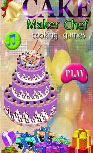 Cake Make Chef Giochi di cucin 3