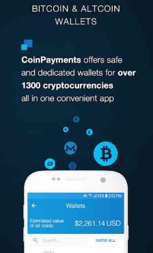 CoinPayments - Crypto Wallet for Bitcoin/Altcoins 2