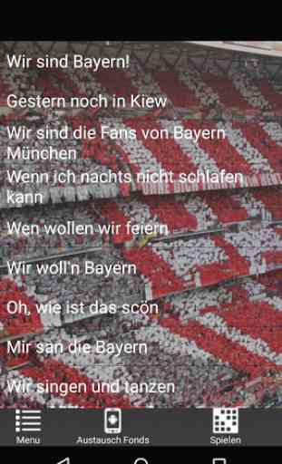Fangesänge - Bayern Munchen 1