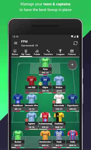 Fantasy Football Manager for Premier League (FPL) 1