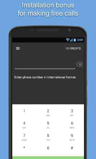 iEvaphone: Free international calls to mobile 1